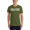 Image of Nobody Cares Short-Sleeve T-Shirt, Bkwrds, Dark -  - Hoplite-Outfitters - Training, Racing and Recovery Gear