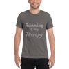 Image of Running is my Therapy T-Shirt d -  - Hoplite-Outfitters - Training, Racing and Recovery Gear