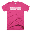 Image of Nobody Cares Short-Sleeve T-Shirt, Bkwrds, Dark -  - Hoplite-Outfitters - Training, Racing and Recovery Gear