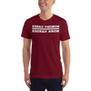 Image of Nobody Cares Short-Sleeve T-Shirt, Bkwrds, Dark -  - Hoplite-Outfitters - Training, Racing and Recovery Gear