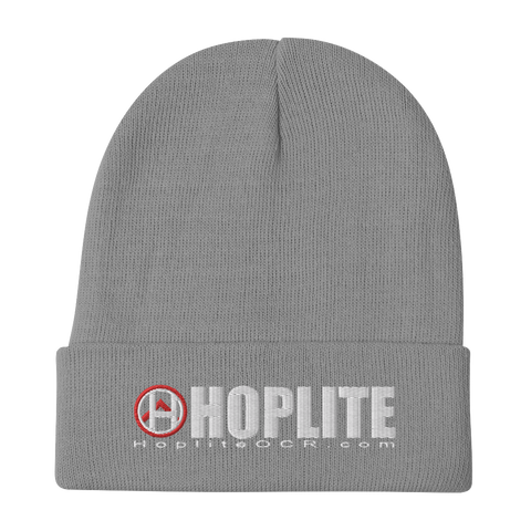 Hoplite Embroidered Beanie -  - Hoplite-Outfitters - Training, Racing and Recovery Gear