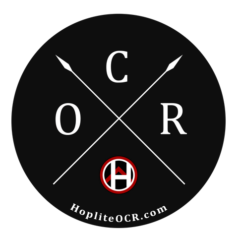 OCR Crossed Spears Sticker - Accessories - Hoplite-Outfitters - Training, Racing and Recovery Gear