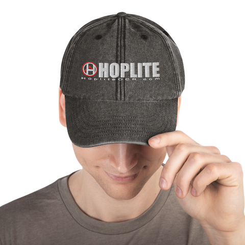 Hoplite Vintage Ball Cap -  - Hoplite-Outfitters - Training, Racing and Recovery Gear