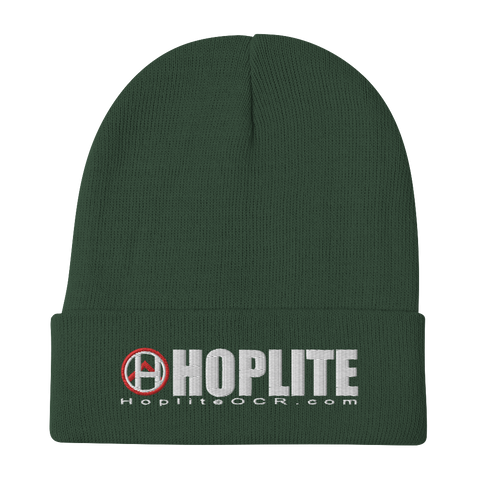 Hoplite Embroidered Beanie -  - Hoplite-Outfitters - Training, Racing and Recovery Gear