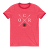 Image of OCR Crossed Spears Ringer T-Shirt - Shirt - Hoplite-Outfitters - Training, Racing and Recovery Gear